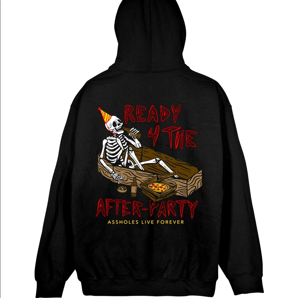 ALF after party pullover hoodie
